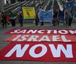 Protest în fața stadionului Wembley / Foto: Imago