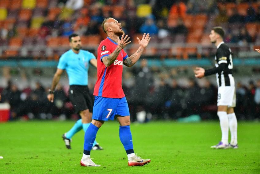 Denis Alibec în FCSB - Young Boys / Foto: Cristi Preda GSP