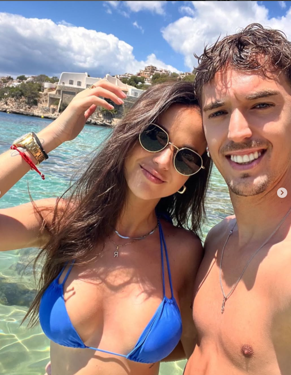 Cristina Seoane, soția lui Ruben Lopez, fotbalistul Stelei. Foto: Instagram @ccristinaseoane