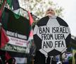 Bannere Palestina în Europa League și Conference League