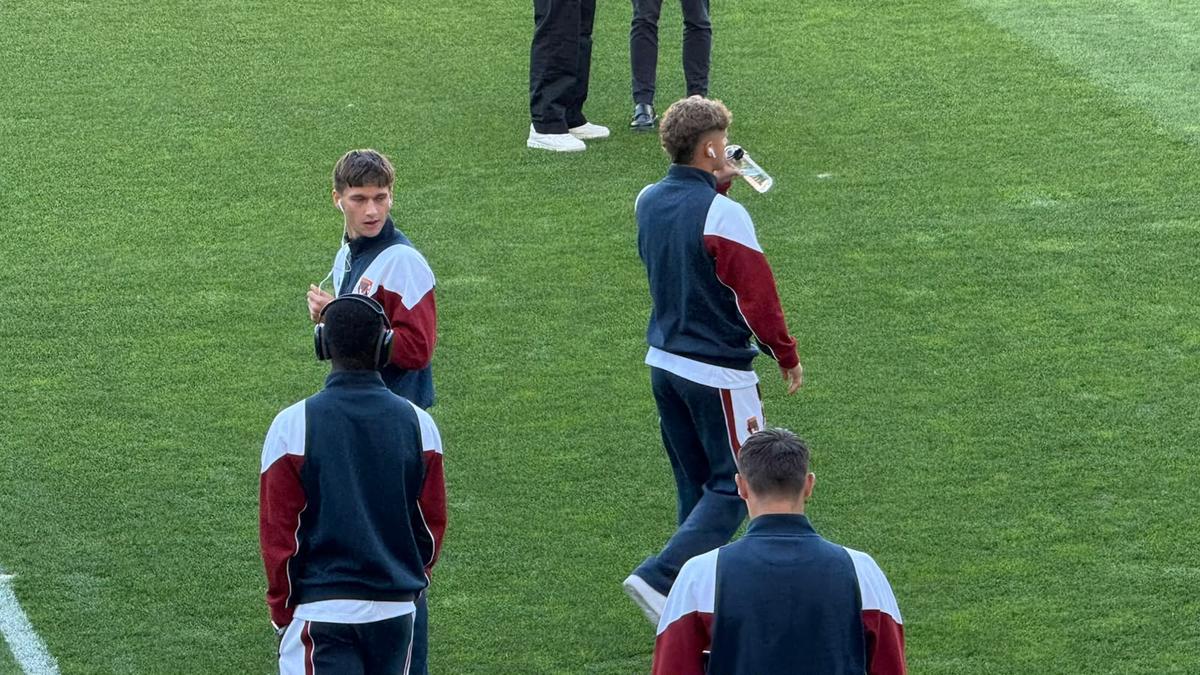 Imagini înainte de Rapid - Genoa