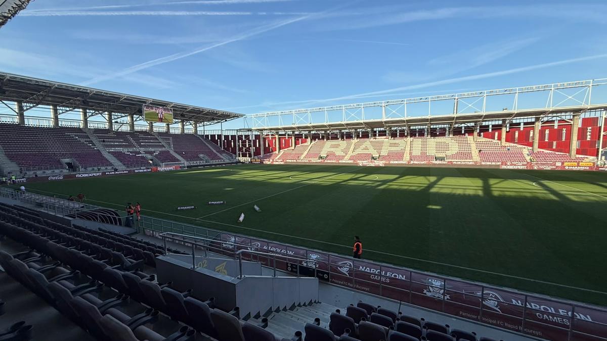 Imagini înainte de Rapid - Genoa