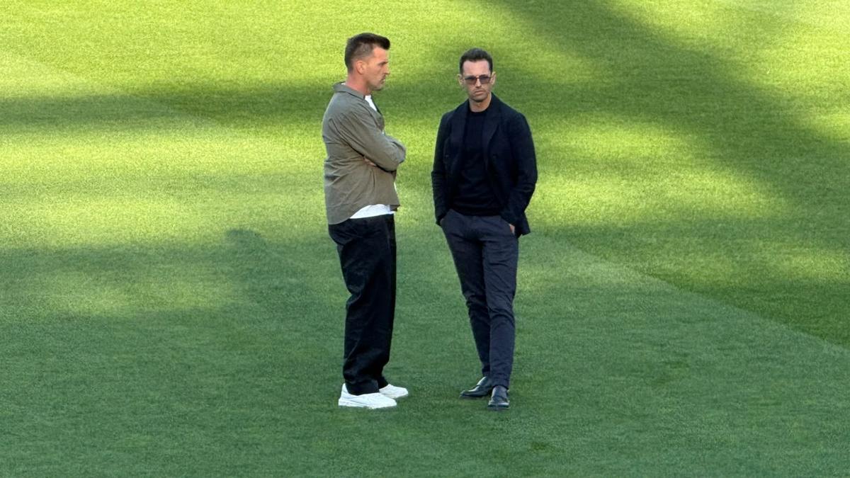 Imagini înainte de Rapid - Genoa