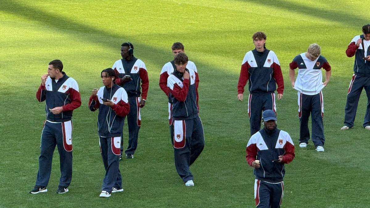 Imagini înainte de Rapid - Genoa