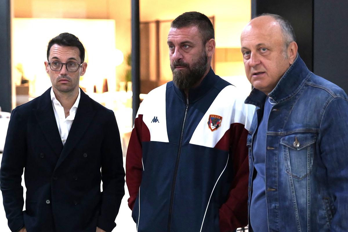 Daniele De Rossi, întâlnire cu Dan Șucu înainte de amicalul Rapid - Genoa