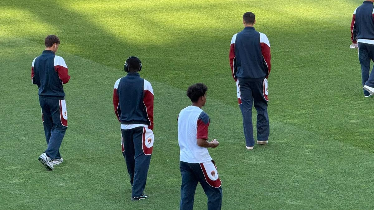 Imagini înainte de Rapid - Genoa