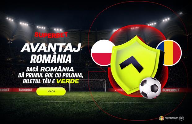 AVANTAJ ROMÂNIA, exclusiv la Superbet! Tricolorii marchează primii? Biletul tău pe victoria lor e deja verde