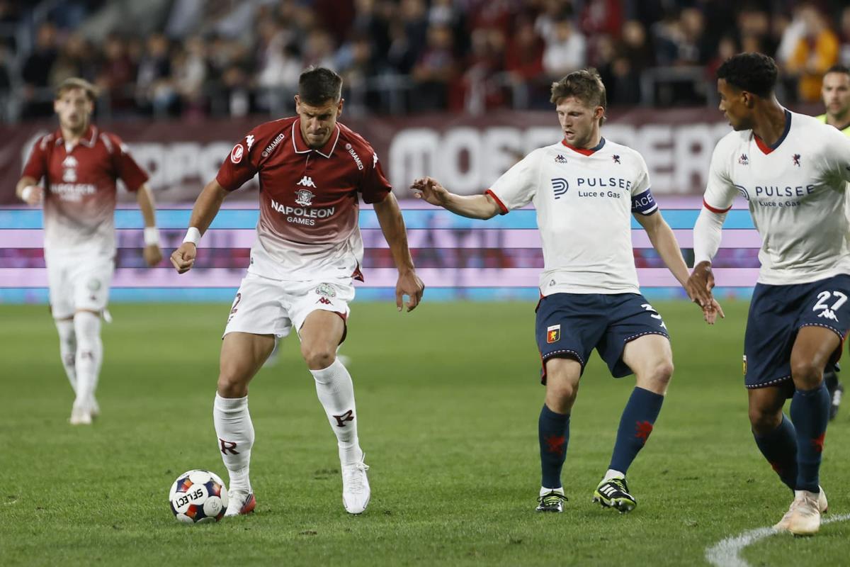 Rapid - Genoa, imagini de joc