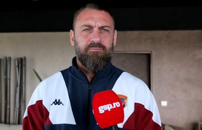Daniele De Rossi, impresionat înaintea amicalului cu Rapid: „Suporterii sunt foarte pasionali” » Cum vede relația dintre cele două cluburi