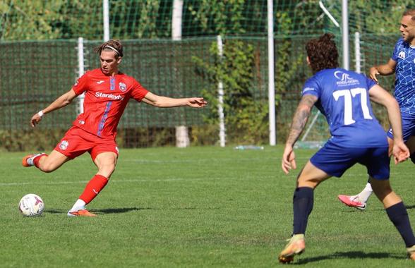 Steaua, victorie dramatică în amical: a fost condusă la pauză, dar a revenit
