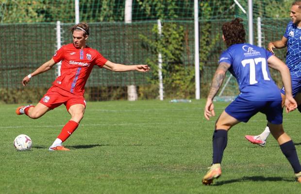 Steaua, victorie dramatică în amical: a fost condusă la pauză, dar a revenit