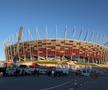 Imagini de la Stadionul Naţional din Varşovia FOTO: Ionuţ Iordache (GSP)