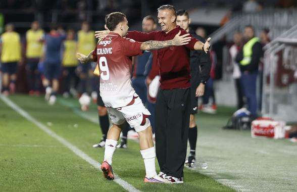 Rapid a învins-o clar pe „sora” Genoa! Amical cu incidente în Giulești