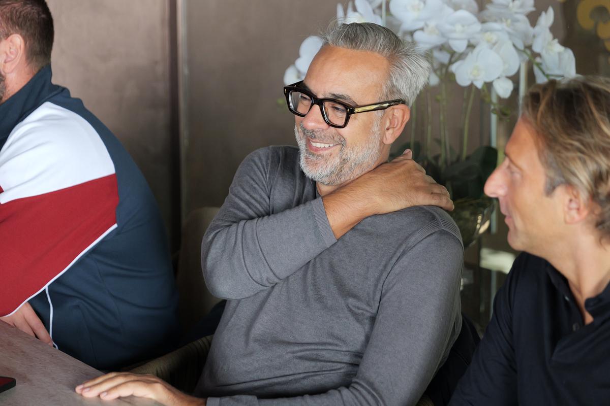 Daniele De Rossi, întâlnire cu Dan Șucu înainte de amicalul Rapid - Genoa