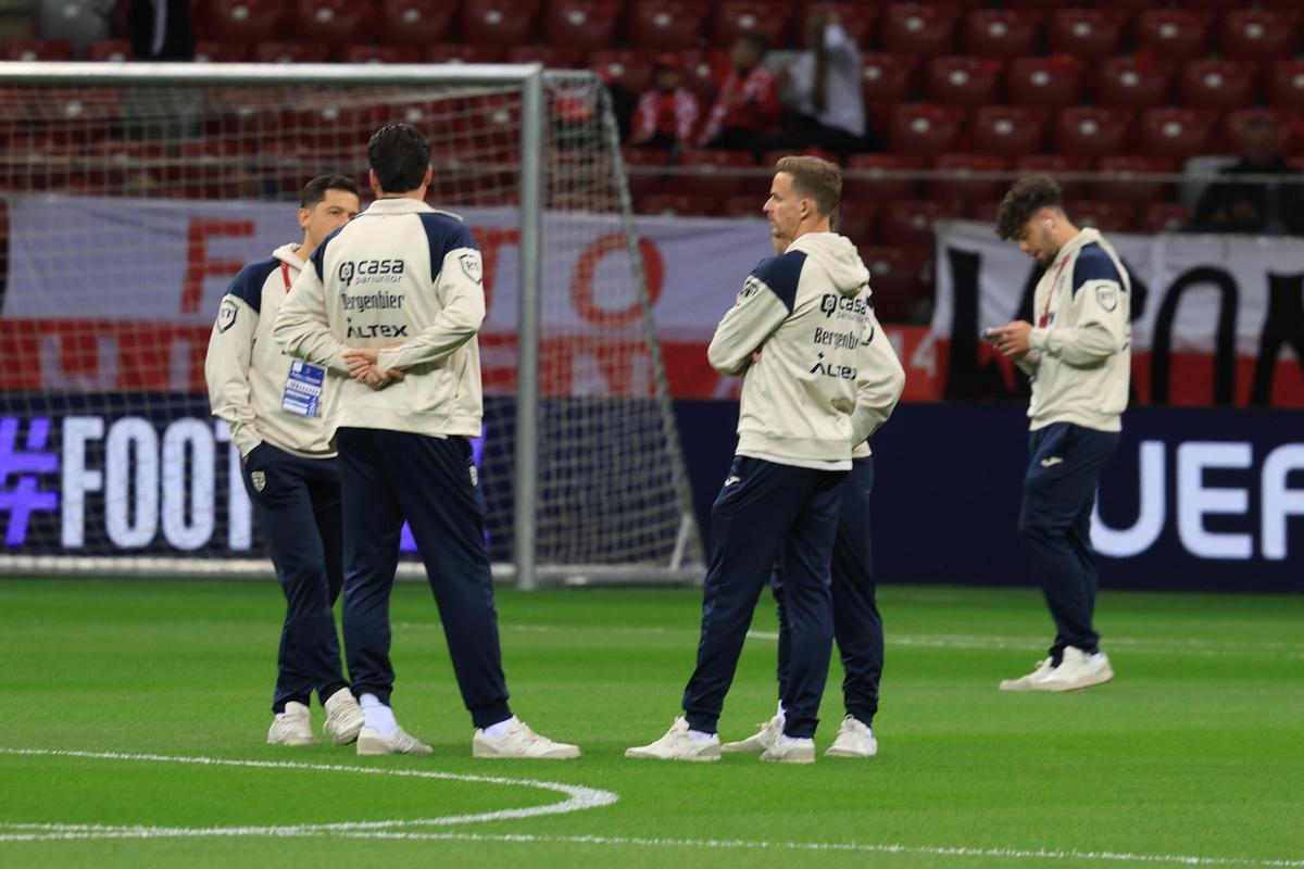 Imagini de la Stadionul Naţional din Varşovia înainte de Polonia - România // FOTO: Ionuţ Iordache (GSP)