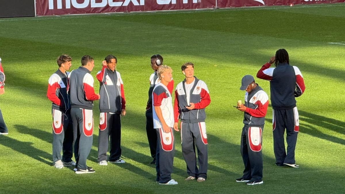 Imagini înainte de Rapid - Genoa