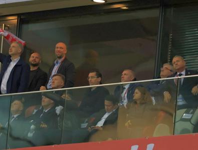 Reacția lui Răzvan Burleanu la golul de 4-0 din Polonia - România, în timp ce 1.000 de români îi cereau demisia