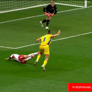 Drăgușin, cartonaș roșu în Polonia - România / FOTO: Captură TV @Antena 1