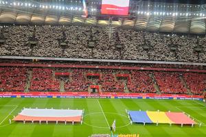 Polonia - România, meci crucial în Liga Națiunilor » Start de partidă, 49.000 de oameni în tribune