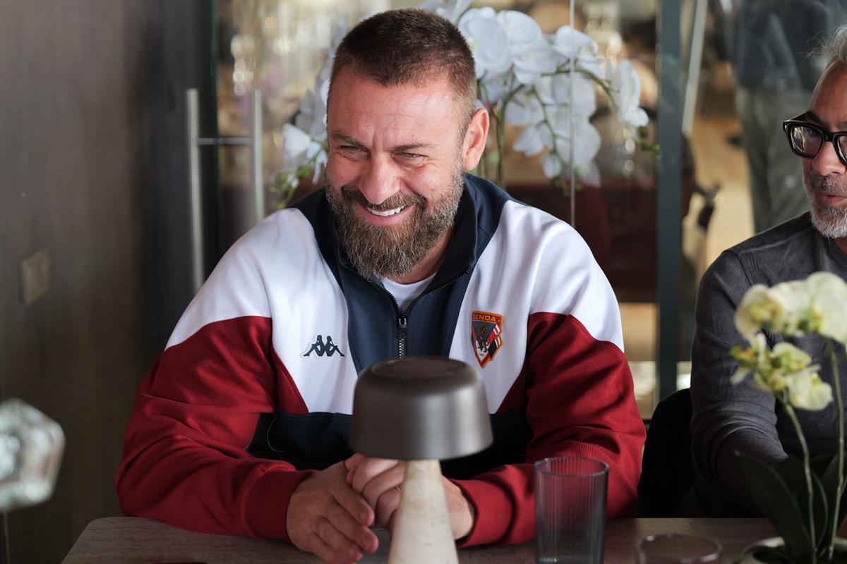 Daniele De Rossi, întâlnire cu Dan Șucu înainte de amicalul Rapid - Genoa