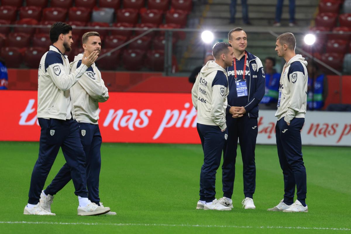 Imagini de la Stadionul Naţional din Varşovia înainte de Polonia - România // FOTO: Ionuţ Iordache (GSP)