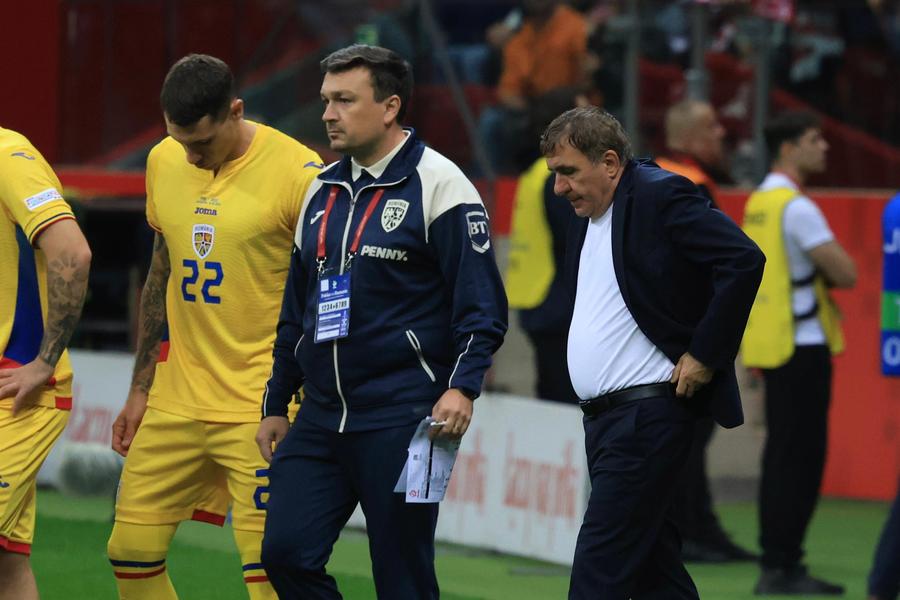 Polonia - România 6-0, în etapa #3 din Liga Națiunilor // foto: Ionuț Iordache (GSP.ro) Prăbușire istorică: România a ajuns cel mai jos în topul mondial! » Cine era selecționerul la precedentul record