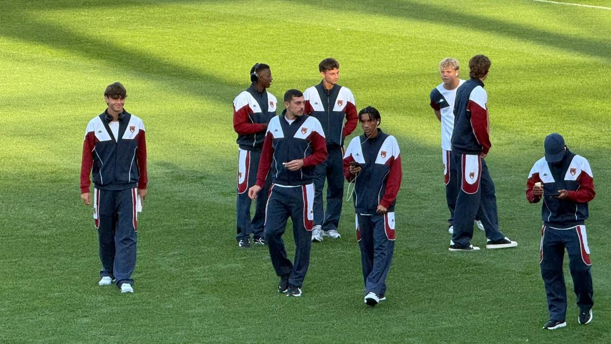 Imagini înainte de Rapid - Genoa