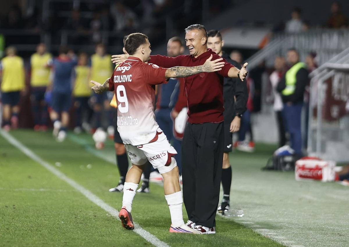 Rapid - Genoa, imagini de joc