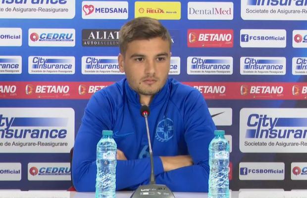 FCSB - SEPSI // VIDEO Dragoș Nedelcu a devenit imun la criticile lui Gigi Becali: „Are perioade și perioade, poate să facă ce vrea”