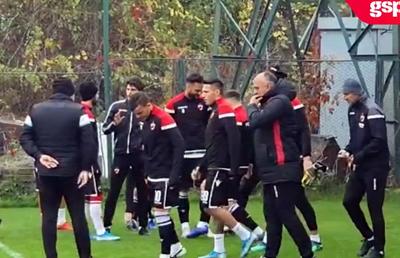 CS UNIVERSITATEA CRAIOVA - DINAMO // VIDEO Diego Fabbrini și Mattia Montini au revenit la antrenamente, dar au șanse mici să joace în derby-ul de la Severin