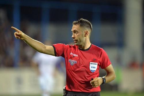 George Găman, „centralul” meciului CFR Cluj - Gaz Metan 1-2