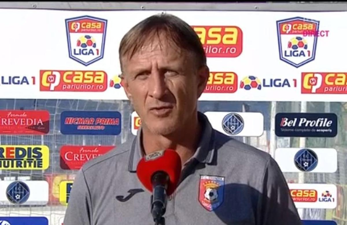 Chindia - FCSB 0-2. Emil Săndoi a găsit momentul-cheie din meci: „N-aveam voie să facem asta! Ne-a costat”