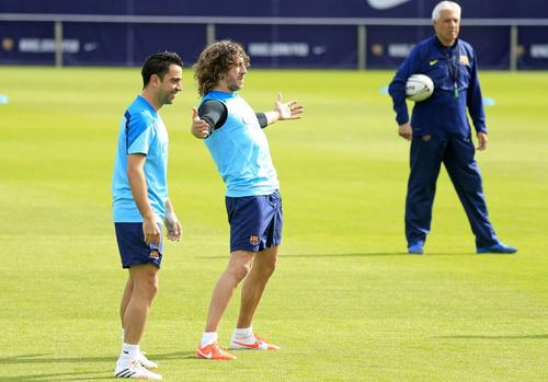 Carles Puyol și Xavi Hernandez
Foto: Imago