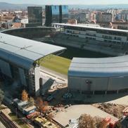 Imagini noi cu stadionul „Municipal” din Sibiu // foto: captură YouTube @ CON-A