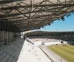 Imagini noi cu stadionul „Municipal” din Sibiu // foto: captură YouTube @ CON-A