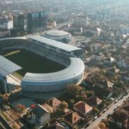Imagini noi cu stadionul „Municipal” din Sibiu // foto: captură YouTube @ CON-A