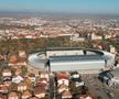 Imagini noi cu stadionul „Municipal” din Sibiu // foto: captură YouTube @ CON-A