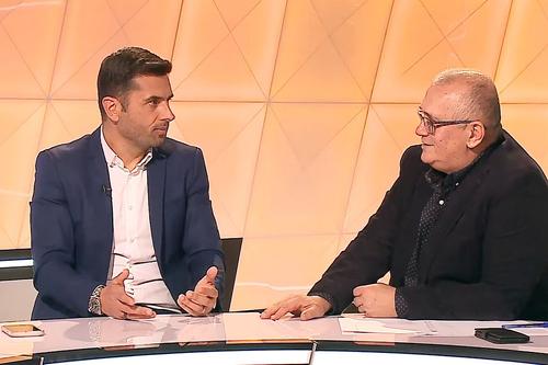 Nicolae Dică și Emil Grădinescu, în studioul OrangeSport