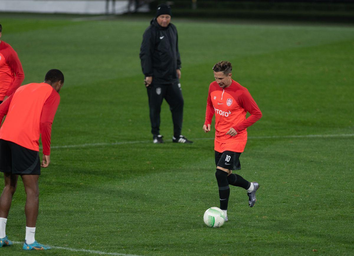 FOTO Antrenament CFR Cluj înaintea meciului decisiv pentru primăvara europeană