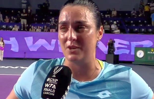Ons Jabeur a plâns pe teren după victoria de la Turneul Campioanelor: „Am decis să donez o parte din premiu”