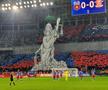 Scenografia afișată de Peluza Sud la derby-ul Steaua - Rapid 0-0 / foto: GSP