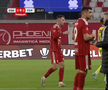 Eliminarea lui Kallaku din Sepsi - Petrolul, foto: captură Prima Sport