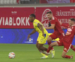 Eliminarea lui Kallaku din Sepsi - Petrolul, foto: captură Prima Sport