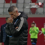 Eliminarea lui Marius Coman din Sepsi - Petrolul, foto: captură Prima Sport