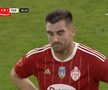 Eliminarea lui Marius Coman din Sepsi - Petrolul, foto: captură Prima Sport