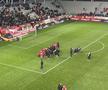 Florentin Petre și jucătorii lui Dinamo, derapaj după meciul cu UTA » Nu s-a văzut la TV