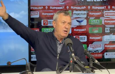 Mircea Rednic a răbufnit la conferință după Dinamo - UTA : „Se spune că «Rednic dinamovistul ne ia banii!». Era clar!”