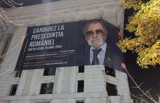 Bucureștiul, împânzit cu mesajele „Ion Țiriac, candidat la președinția României” » Ce se ascunde, în realitate, în spatele demersului