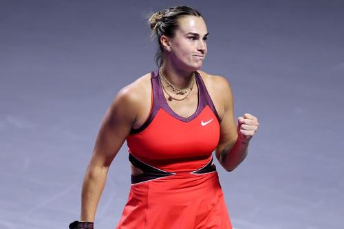 Aryna Sabalenka la WTA Finals 2025 Foto: Guliver/GettyImages