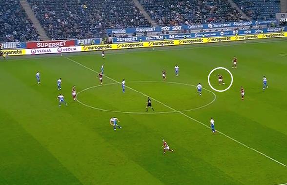 Rapid a lovit la primul atac: gol după o cursă de 65 de metri!